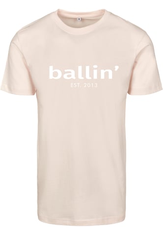 Ballin Est. 2013 Tee SS Regular Fit Shirt Pink