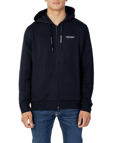 Armani Exchange Men's Hoodie In Blue