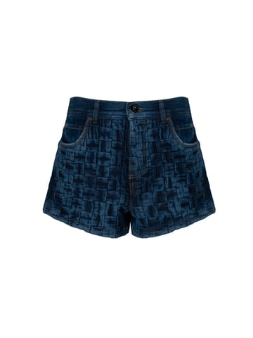 Pinko Shorts Creativa Woman's Blue