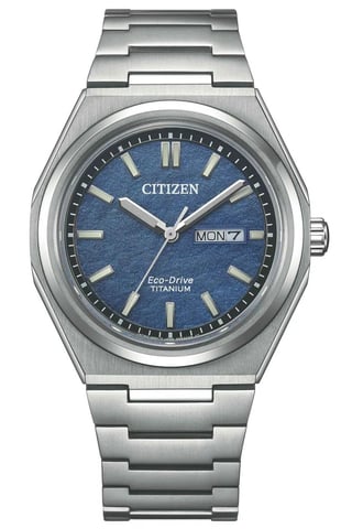 Citizen Heren Horloge Zilverkleurig AW0130-85LC