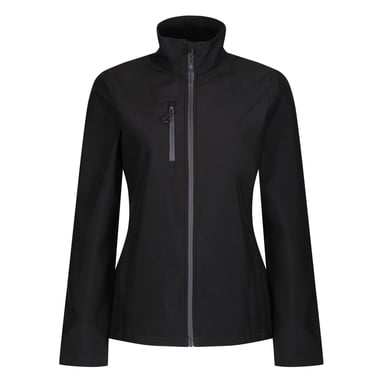 Regatta Womens/Ladies Honestly Made Recycled Full Zip Fleece (Black)