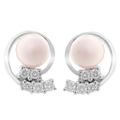 Orphelia 'Alanna' Dames 925 Sterling Zilveren Stud Oorbellen - Zilver ZO-7117