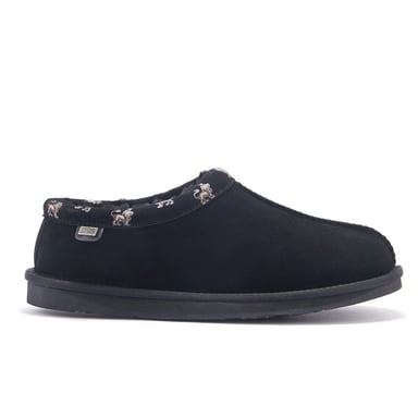 Mens Outback Black Slippers