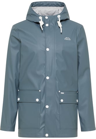 ICEBOUND rain jacket Men blue-grey