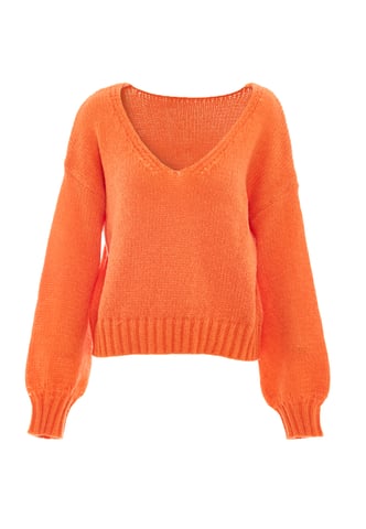 Mymo Pullover women orange