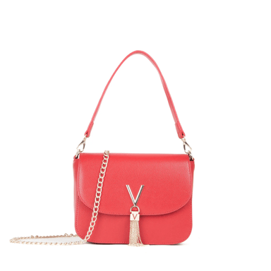 Valentino Divina Red Shoulder Bag