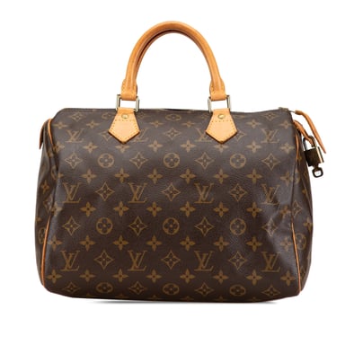 Vintage Louis Vuitton Monogram Speedy 30 Brown