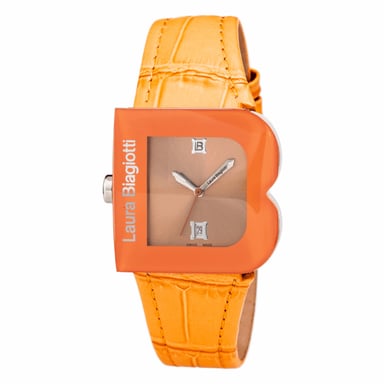 Laura Biagiotti Ladies Watch  Quartz  orange