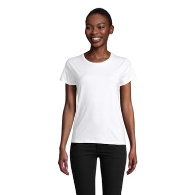 SOLS Womens/Ladies Pioneer T-Shirt (White)