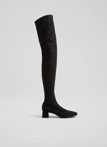 LK Bennett  Daniela Knee Boots, Black