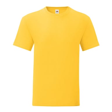 Fruit Of The Loom Mens Iconic 150 T-Shirt (Sunflower)
