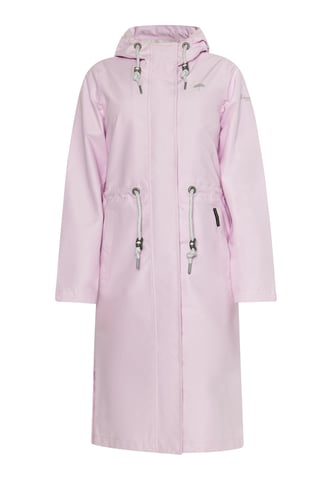 Schmuddelwedda raincoat women pastel pink