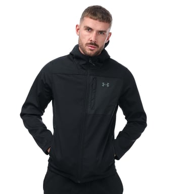 Men's Under Armour Storm ColdGear Shield Hooded 2.0 Jacket in Black