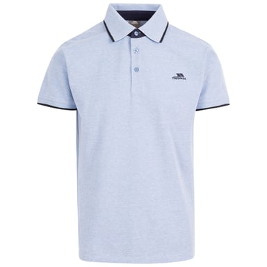 Trespass Mens Skate Polo Shirt (Denim Blue)