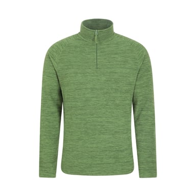 Mountain Warehouse Mens Snowdon II Fleece Top (Bright Green)