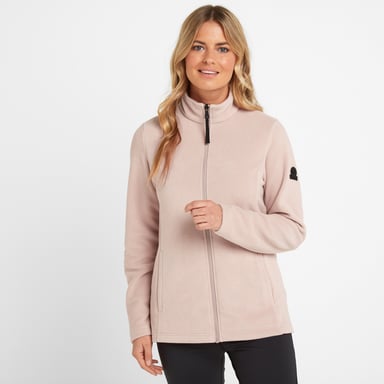 Shire Womens Fleece Jacket Dusky Pink