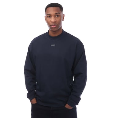Men's Hugo Boss Logo Print Relaxed-Fit T-Shirt in Dark Blue