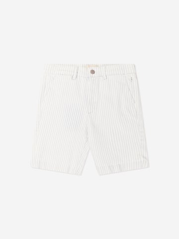 DL1961 Boys Striped Jacob Chino Shorts in Blue