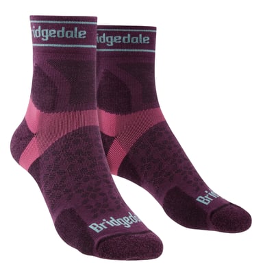 Bridgedale - Dames Ultralight Merino Sokken - Damson