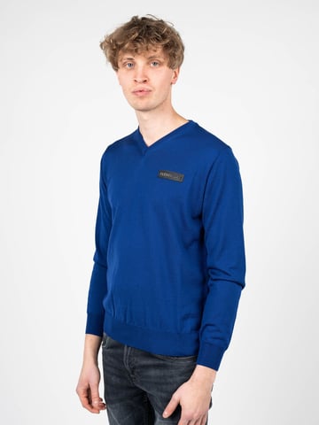 Plein Sport Pullover Merino Men's Blue