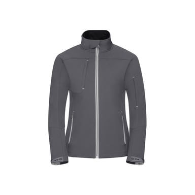 Russell Womens/Ladies Bionic Soft Shell Jacket (Iron Grey)
