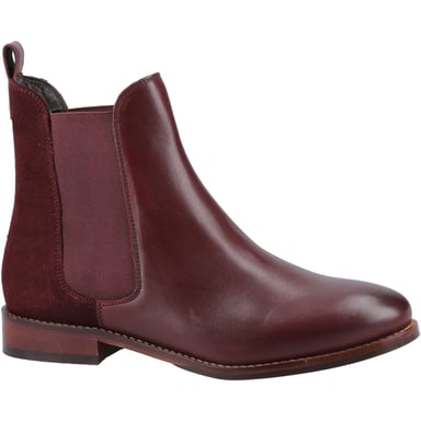 Hush Puppies Colette Suède Dames Laarzen Bordeaux