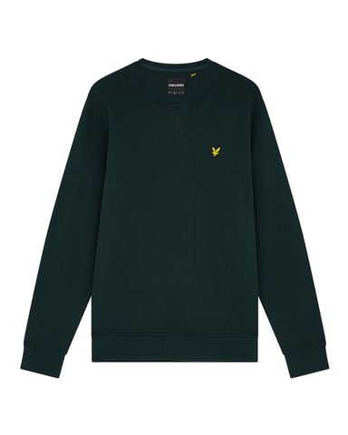 Lyle & Scott sweatshirt met ronde hals in groen