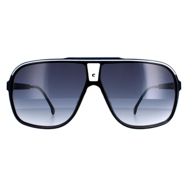 Carrera Aviator Mens Black and Blue Grey Blue Gradient Grand Prix 3