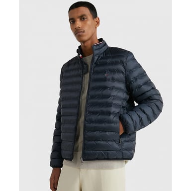 Tommy Hilfiger Jas zomer Core Packable Circular Jacket Blauw