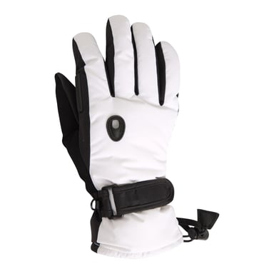 Mountain Warehouse Womens/Ladies Extreme Waterproof Ski Gloves (White)