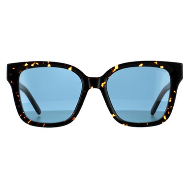 Marc Jacobs Square Womens Havana Black Blue Avio Sunglasses