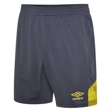 Umbro Mens Vier Shorts (Carbon/Blazing Yellow)
