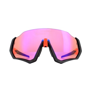 Oakley Wrap Mens Matte Black Prizm Trail Sunglasses