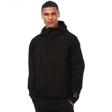 Men's C.P. Company Metropolis Series Hooded Jacket in Black
