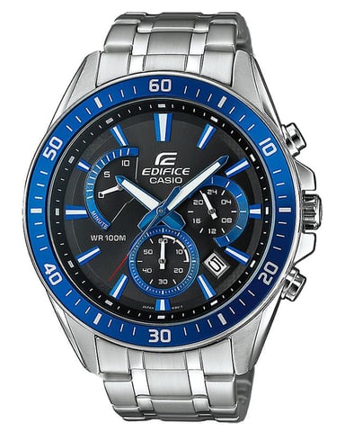 Casio Edifice Men's Silver Watch EFR-552D-1A2VUEF