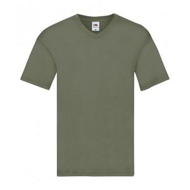 Fruit Of The Loom Mens Original V Neck T-Shirt