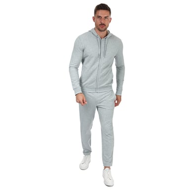 Men's Armani Exchange Logo Zip Hoody in Grey