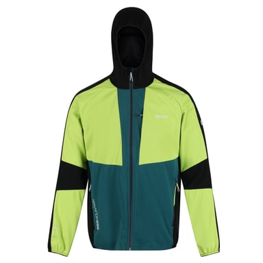 Regatta Mens Tarvos V Soft Shell Jacket (Bright Kiwi/Pacific Green)