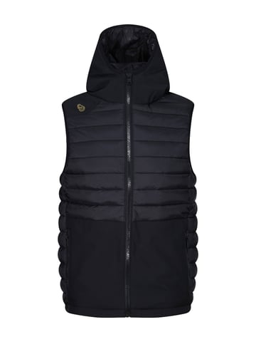 Men's Luke 1977 Bubblas 2 Hooded Gilet in Black