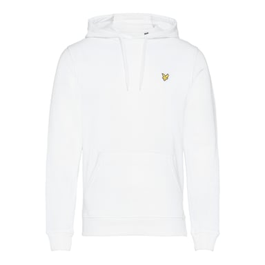 Lyle & Scott Pullover Hoodie in White