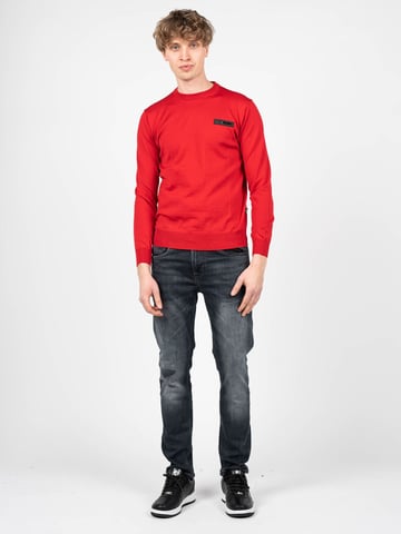 Plein Sport Pullover Merino Men's Red