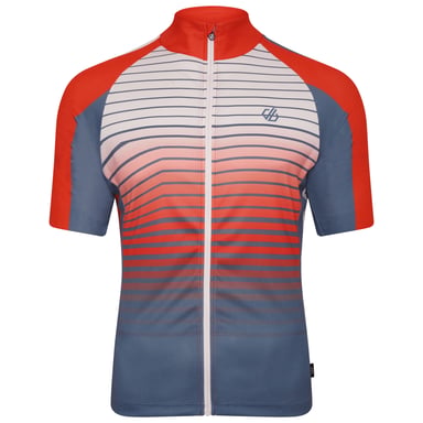 Dare 2B Mens Virtuous Underlined AEP Short-Sleeved Cycling Jersey (Stellar Blue)