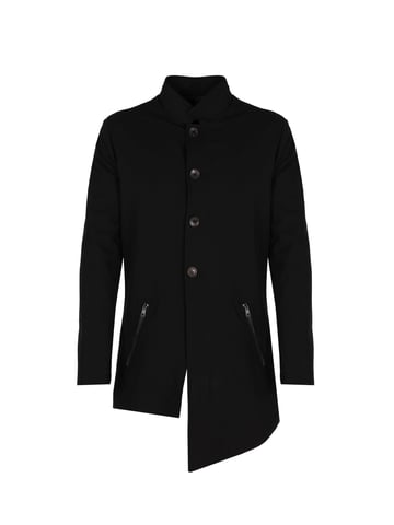 La Haine Inside Us Jacket Asymmetric Men's Black