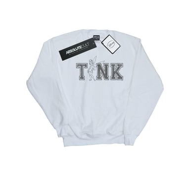 Disney Womens/Ladies Tinker Bell Collegiate Tink Sweatshirt (White)