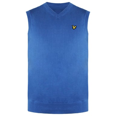 Lyle & Scott Golf Mens Blue Vest