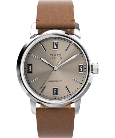 Timex Marlin Heren Bruine Horloge TW2W59300