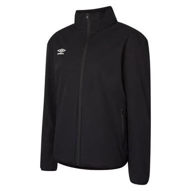 Umbro Heren Club Essential Bonded Jacket (Zwart/Wit)