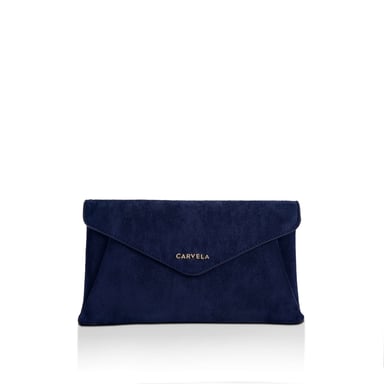 Carvela Suedette Megan Envelope Clutch Bag