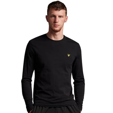 Lyle & Scott Mens Long Sleeve Regular Fit Cotton T Shirt