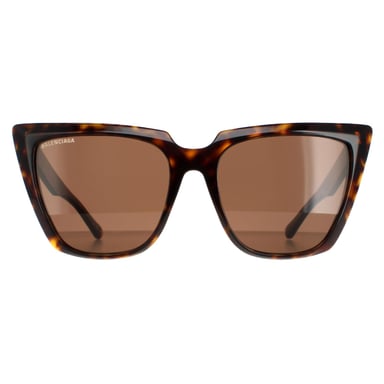 Balenciaga Cat Eye Womens Havana Brown BB0046S